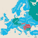 Imagen para el artículo titulado El segundo idioma más hablado en cada país, resumido en un fascinante mapa